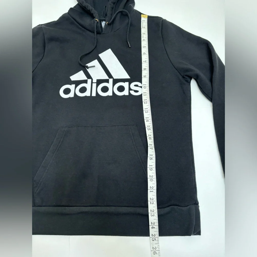 Adidas Golf black logo hoodie M, pullover sweatshirt activewear‎ classic